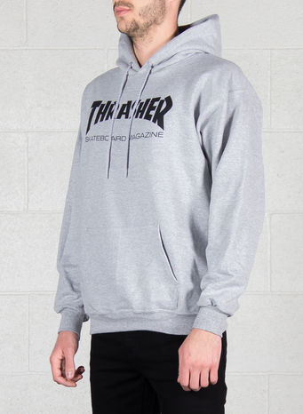 FELPA SKATE MAG HOOD, GREY, small