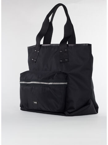 BORSA COAL TOTE LARGE, 001 BLACK, small