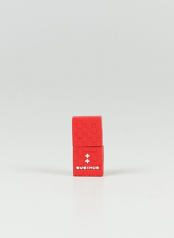 FLASH DRIVE RED BRICK  SUSIHUB, RED, large