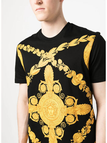 T-SHIRT TESSUTO STAMPA HERITAGE, 5B000, small