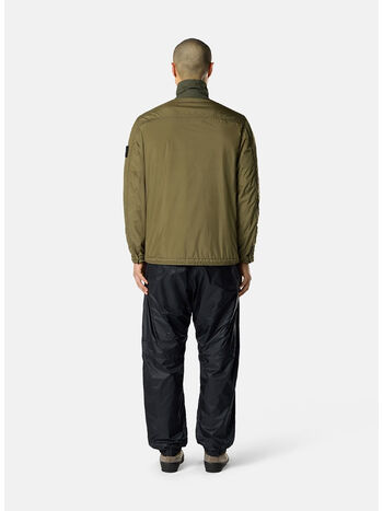 CAMICIA CRINKLE, V005G MILITARY GREEN, small