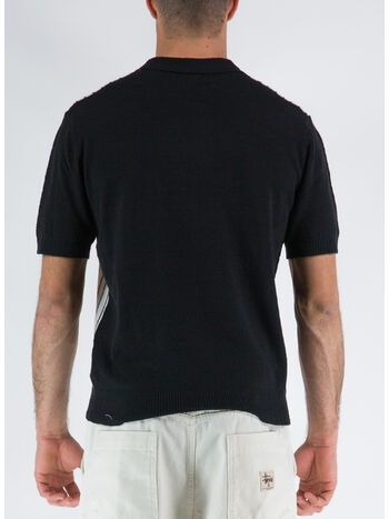 POLO TEXTURED, BSTR BLACK STRIPE, small