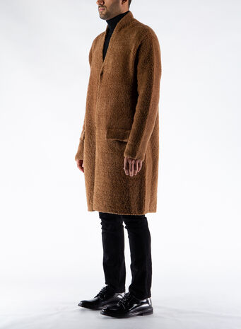 CAPPOTTO PELLICCIA, 875VICUNA, small