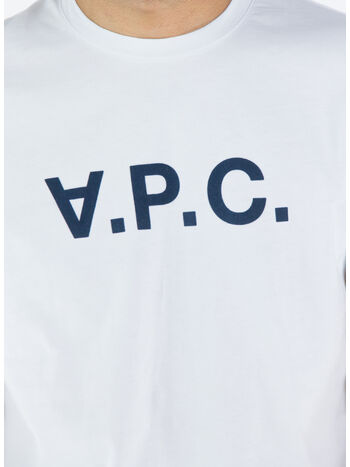 T-SHIRT VPC BLANC, IAK DARK NAVY, small