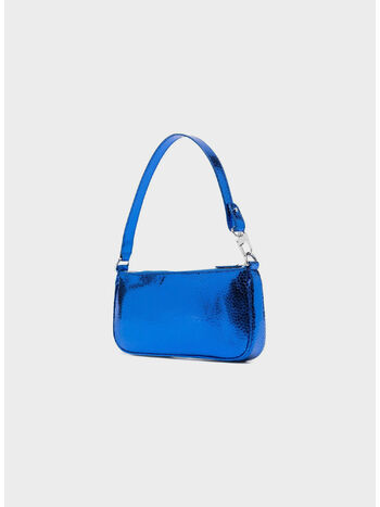 BORSA RACHEL BLUE FLAGSTONE LEATHER, BU BLUE, small