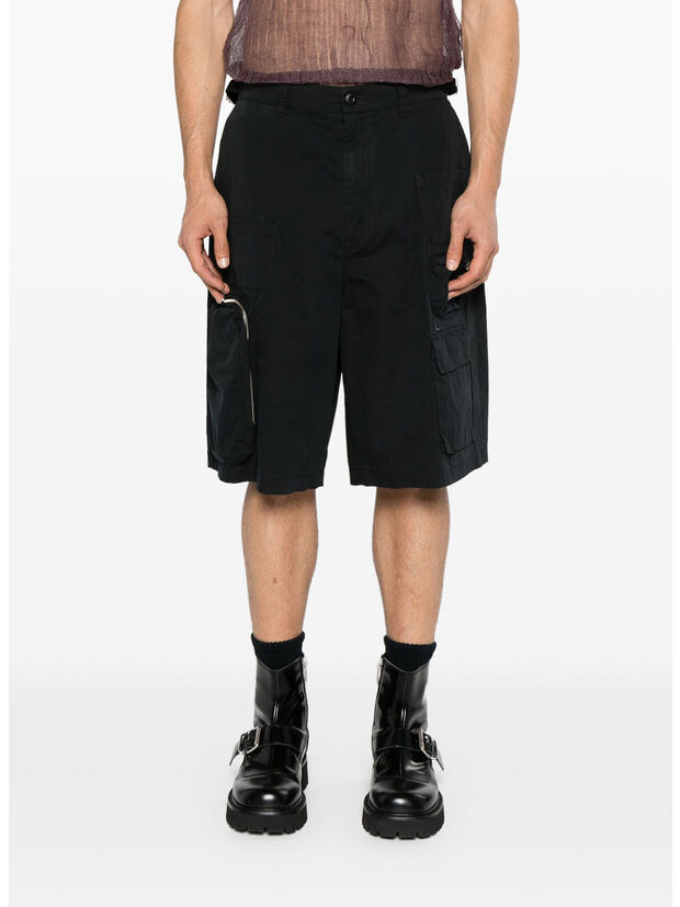 SHORTS CARGO A VITA MEDIA, 900 BLACK, large