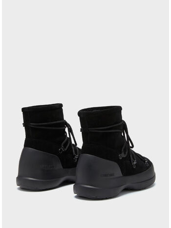 STIVALE LUNA IN PELLE SCAMOSCIATA, BLACK, small