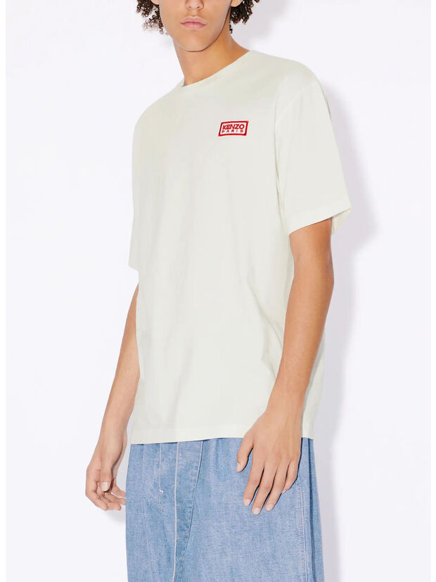 T-SHIRT BICOLOR KP CLASSIC, 02 OFF WHITE, large