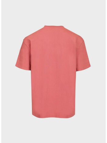 T-SHIRT MICRO LOGO, C0650 Jersey Dyed Dusty rose, small