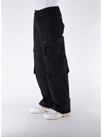 JEANS OVERSIZED 3D POCKETS, BLACK, small
