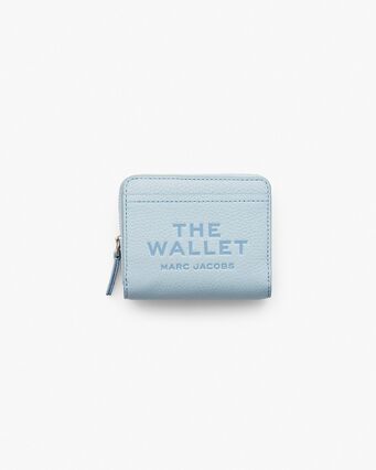 PORTAFOGLIO THE LEATHER MINI COMPACT, 465 CLOUDBLUE, small