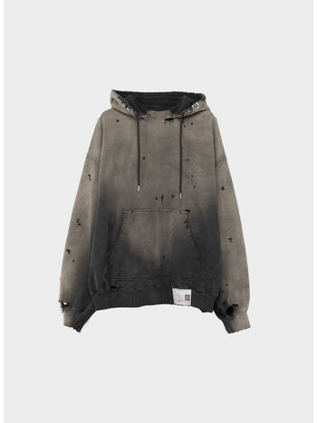 FELPA HOODIE SUN FADED, BLACK, small
