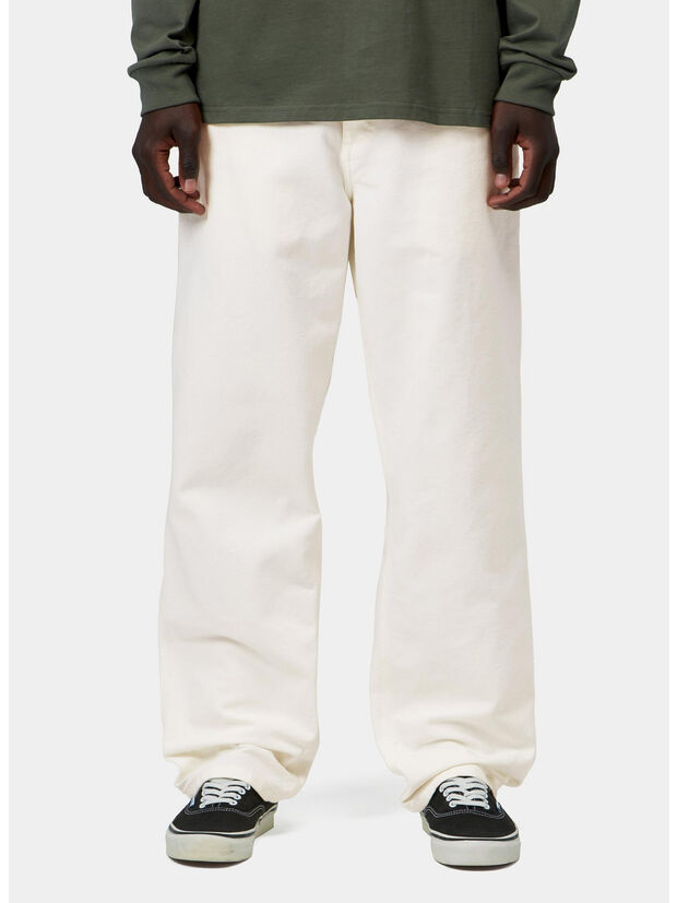 PANTALONE SINGLE KNEE, D602 Wax,rinsed, large