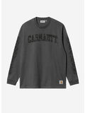 T-SHIRT CAMO SNAKE, 89GD Black, garment dyed, thumb