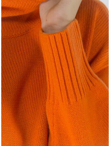 MAGLIONE STINTINO, ORANGE ORANGE, small