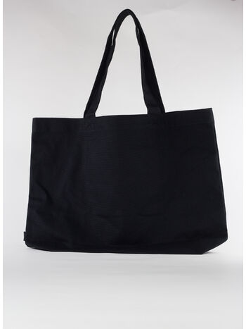 BORSA CANVAS GRAPHIC TOTE LARGE, 21XXX BLACK/WHITE, small