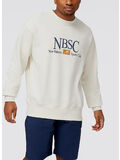 FELPA ATHLETICS SPORTS CLUB CREWNECK, OTH OATMEAL HEATHER, thumb