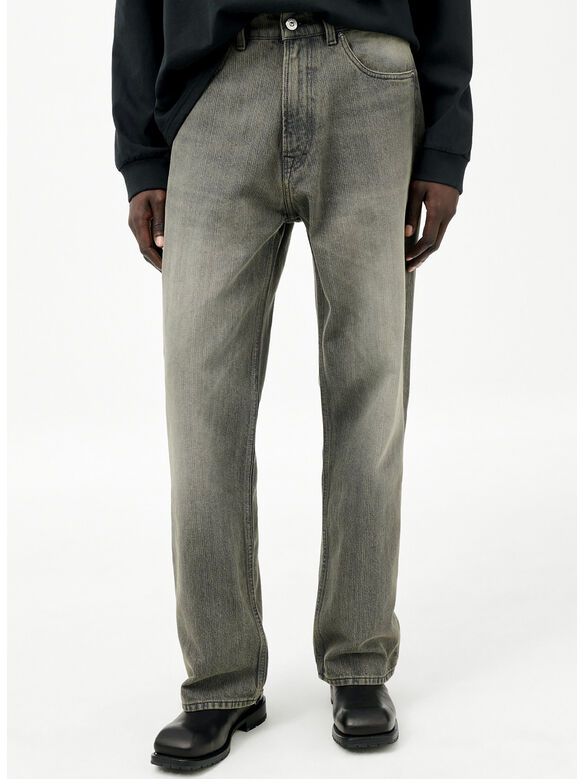 PANTALONE THIRD CUT, ASH DUST CHAIN TWILL, medium