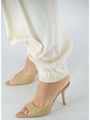 PANTALONE JOGGER AFFUSOLATO CON COULISSE, , small