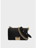 BORSA 26W FLAT M, BLG BLACK / LIGHT GOLD, thumb