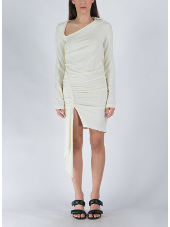 ABITO DRAPPED, 0400 WHITE, small
