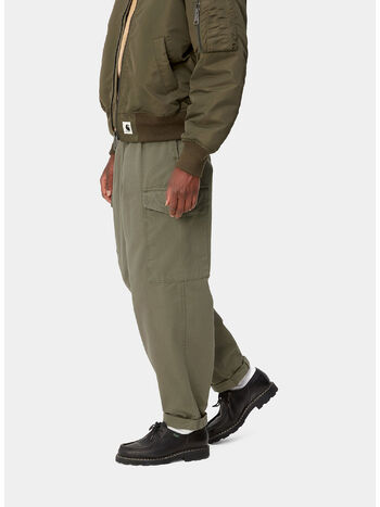 PANTALONE COLLINS, 63GD CYPRESS GARMENT DYED, small