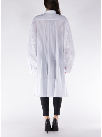 ABITO A CAMICIA OVERSIZE, WHITE, small