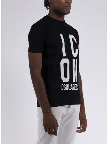 T-SHIRT ICON COOL FIT, 900 BLACK, small