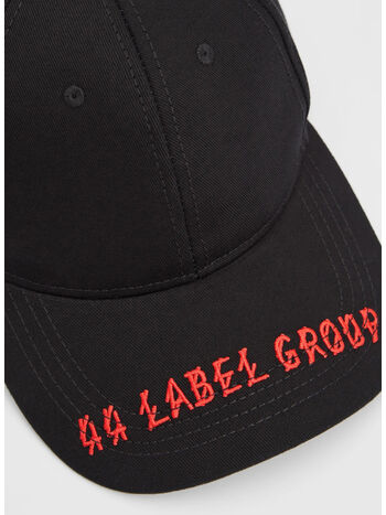 CAPPELLO NEW LOGO GROUP, P360 BLACK+44LG/BLAMECORALNEON, small