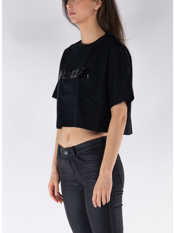 T-SHIRT CROPPED CLASSIC LOGO, 999, small