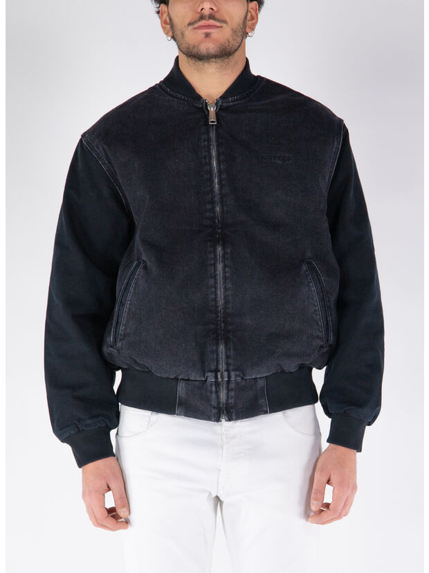 GIUBBOTTO PAXON, 00E06 BLACK STONE WASHED, large