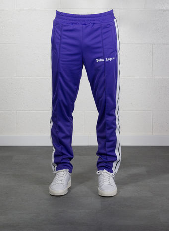 PANTALONE TRACK, PURPLE/WHITE, small