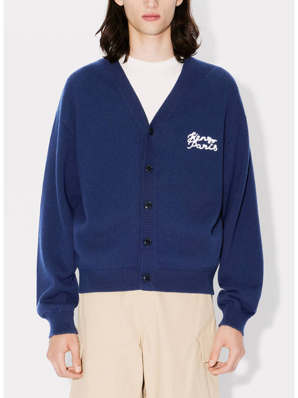 CARDIGAN JUNGLE HEART, 77 MIDNIGHT BLUE, medium
