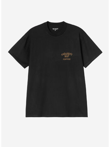 T-SHIRT COFFEE BREAK, 89XX BLACK, small