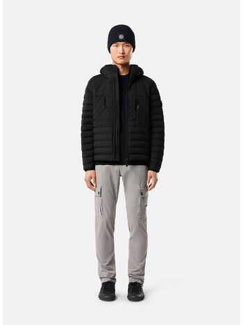 GIUBBOTTO SEAMLESS TUNNEL HOODED, V0029 BLACK, small