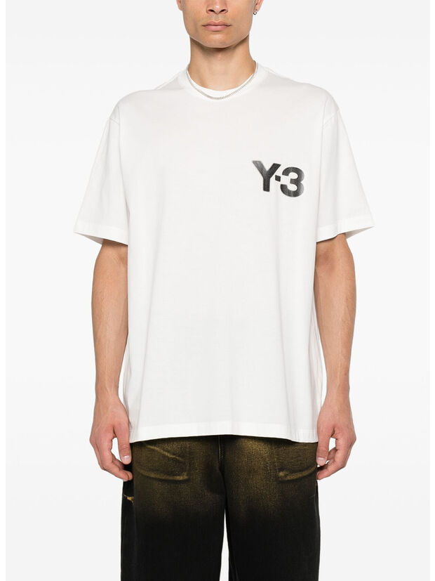 T-SHIRT LOGO, CWHITE, large