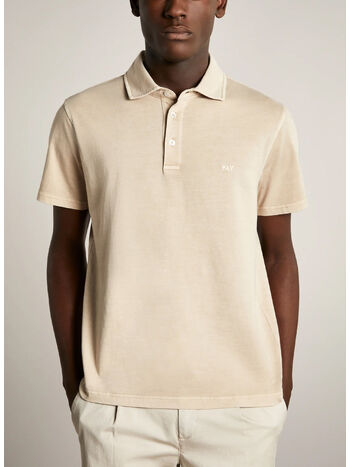 POLO JERSEY FROSTED EMBROID POCKET, C003 SABBIA, small