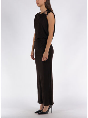 ABITO MIDI DRAPED, 693 EXPRESSO, small