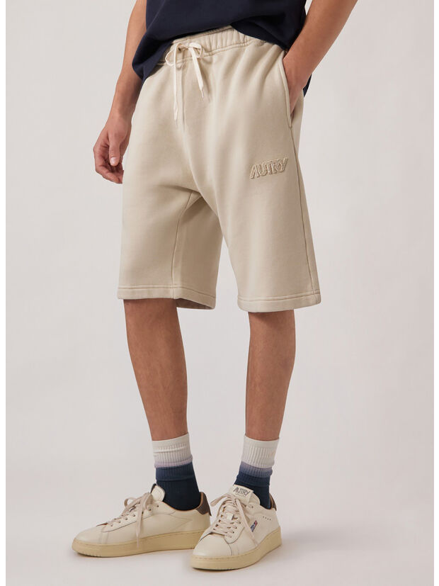 SHORT IN NYLON CON STAMPA REFLEX, M8HP HEAVY JERS FIBER, large