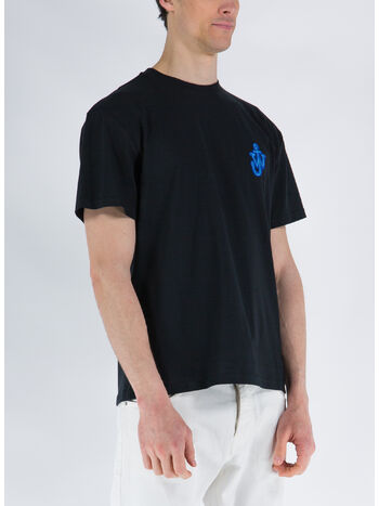 T-SHIRT ANCHOR PATCH, 999 BLACK, small