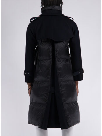 CAPPOTTO MELTON x PADDED, 001 BLACK, small