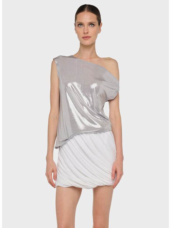 TOP DROP SHOULDER, SILVER SILVER, medium