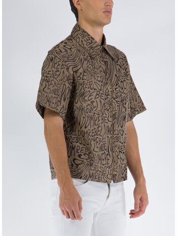 CAMICIA WAVY, BEIGE, small