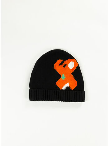 CAPPELLO ELEPHANT BEANIE, 999 BLACK, small