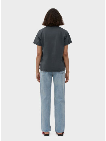 T-SHIRT BASIC JERSEY CAT RELAXED, 490 VOLCANIC ASH, small