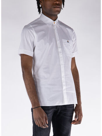 CAMICIA CLASSIC SHORT SLEEVE, A401 WHITE, small