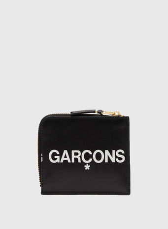 PORTAFOGLIO WALLET HUGE LOGO, 1 BLACK, small