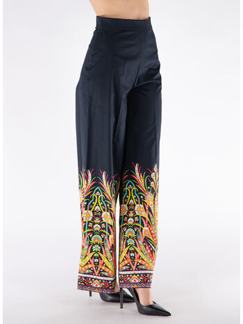 PANTALONE IN COTONE CON STAMPA, , small