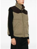 GILET PADDED KNIT, 651 BEIGE, thumb