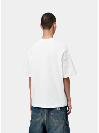 T-SHIRT CHAPTER SCRIPT, 00AXX WHITE/BLACK, small